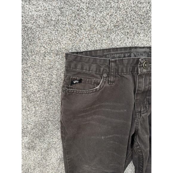 Vans Jeans 30 Straight Leg Skater Streetwear Grunge Retro Y2K Alt Distressed - Picture 6 of 12